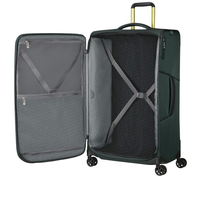 Koffer Respark Spinner 79 erweiterbar auf 140 Liter Dark Teal, Farbe: blau/petrol, Marke: Samsonite, EAN: 5400520303592, Abmessungen in cm: 48x79x31, Bild 8 von 17