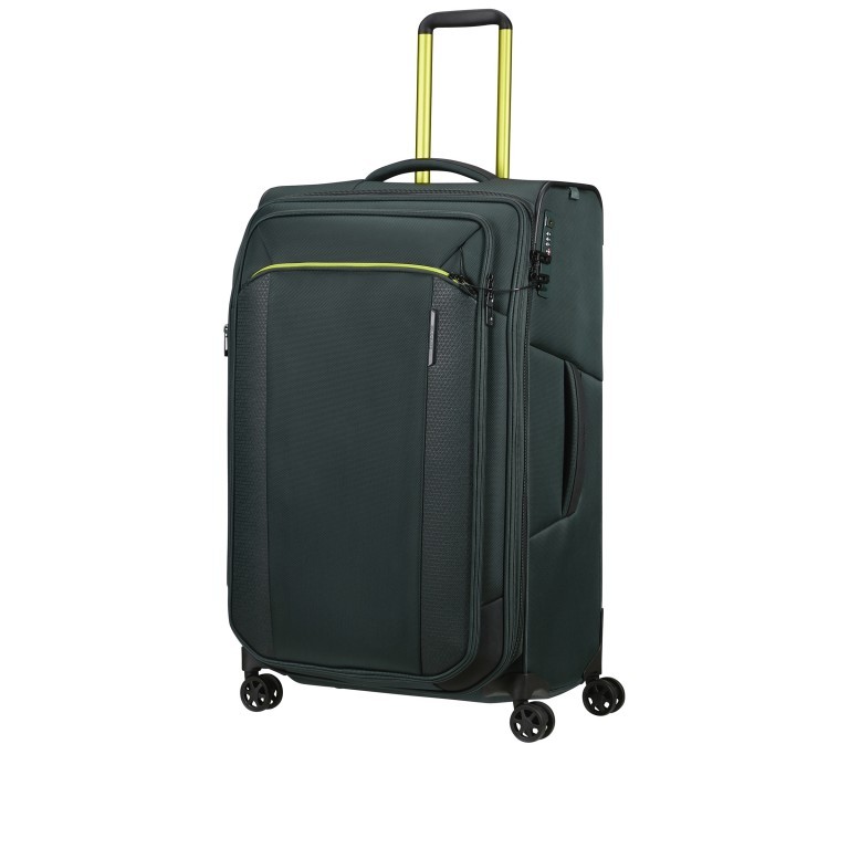 Koffer Respark Spinner 79 erweiterbar auf 140 Liter Dark Teal, Farbe: blau/petrol, Marke: Samsonite, EAN: 5400520303592, Abmessungen in cm: 48x79x31, Bild 7 von 17