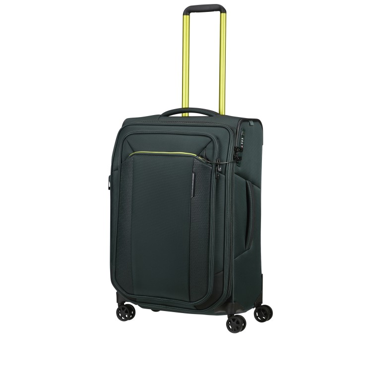 Koffer Respark Spinner 67 erweiterbar auf 92 Liter Dark Teal, Farbe: blau/petrol, Marke: Samsonite, EAN: 5400520303585, Abmessungen in cm: 43x67x29, Bild 7 von 17
