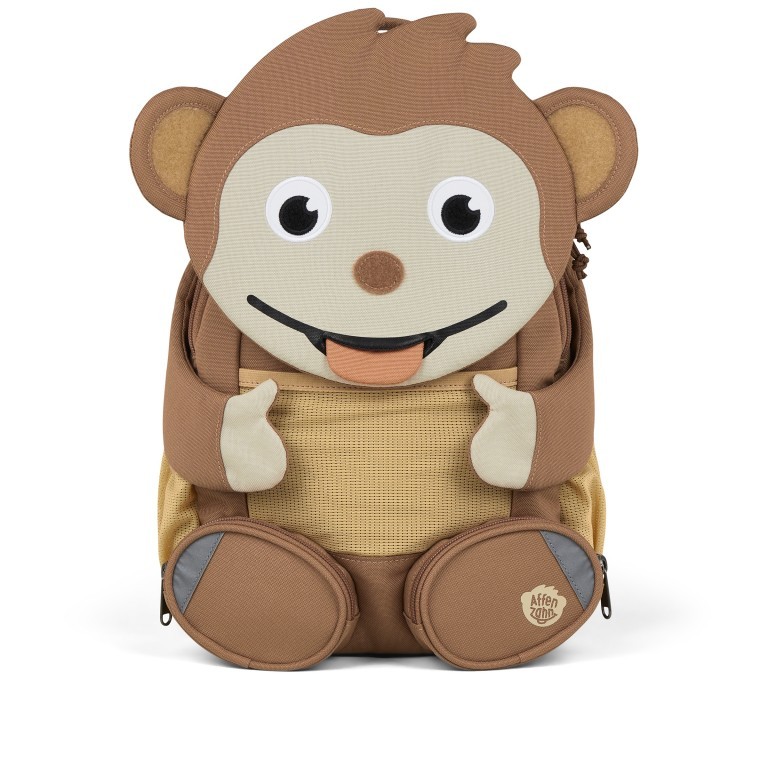 Rucksack Großer Freund für Kinder Affenzahn, Farbe: braun, Marke: Affenzahn, EAN: 4057081204588, Bild 1 von 6