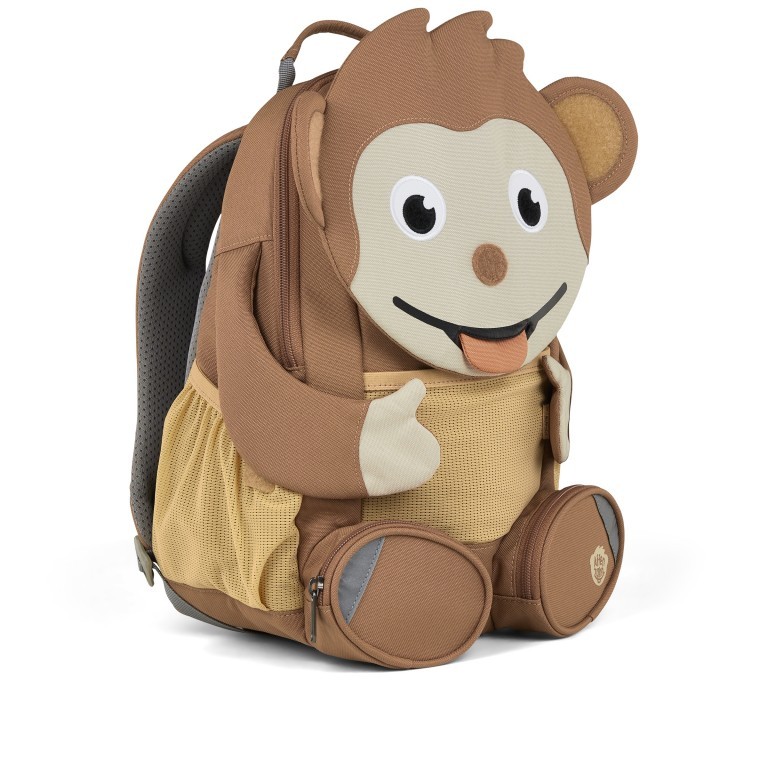 Rucksack Großer Freund für Kinder Affenzahn, Farbe: braun, Marke: Affenzahn, EAN: 4057081204588, Bild 3 von 6