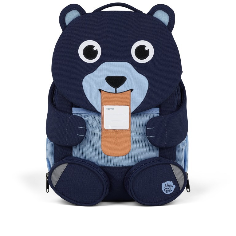 Rucksack Großer Freund für Kinder Bär, Farbe: blau/petrol, Marke: Affenzahn, EAN: 4057081204502, Bild 6 von 6