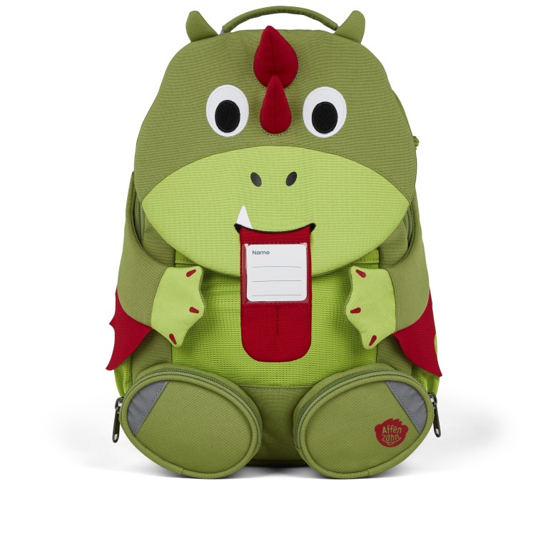 Rucksack Großer Freund für Kinder Drache, Farbe: grün/oliv, Marke: Affenzahn, EAN: 4057081210879, Bild 6 von 6