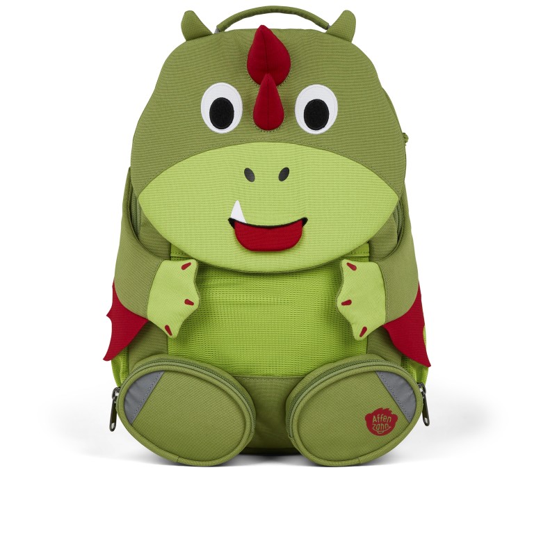 Rucksack Großer Freund für Kinder Drache, Farbe: grün/oliv, Marke: Affenzahn, EAN: 4057081210879, Bild 1 von 6