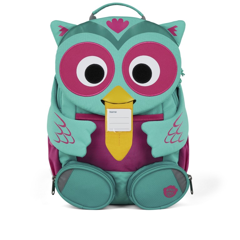 Rucksack Großer Freund für Kinder Eule, Farbe: grün/oliv, Marke: Affenzahn, EAN: 4057081210862, Bild 6 von 6