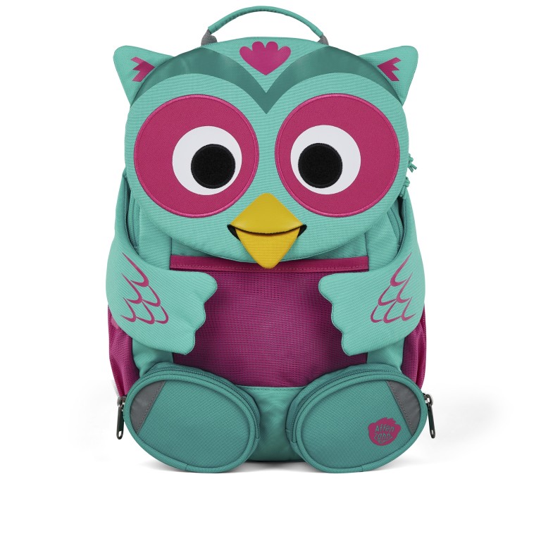 Rucksack Großer Freund für Kinder Eule, Farbe: grün/oliv, Marke: Affenzahn, EAN: 4057081210862, Bild 1 von 6