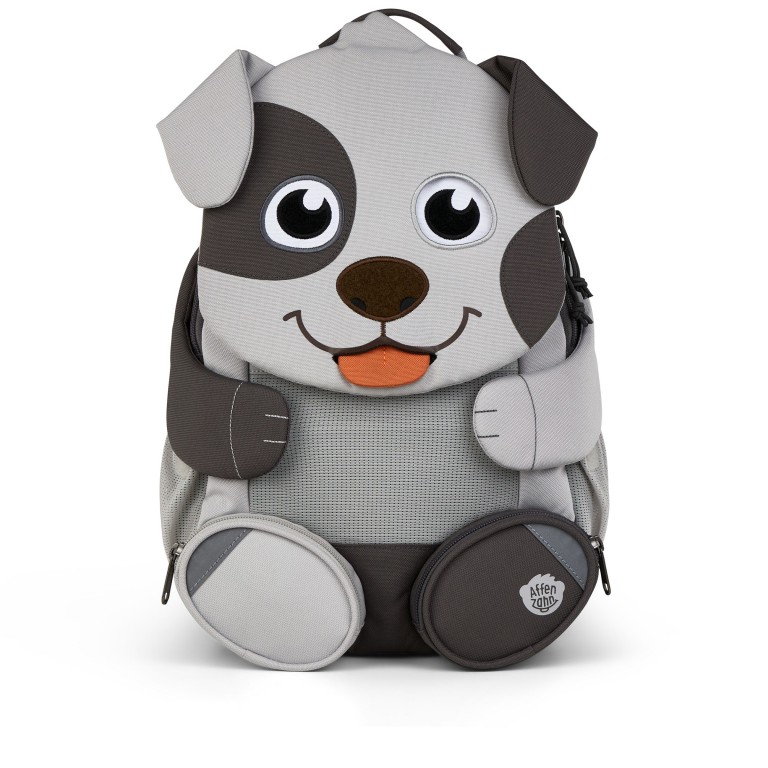 Rucksack Großer Freund für Kinder Hund, Farbe: grau, Marke: Affenzahn, EAN: 4057081223282, Bild 1 von 6