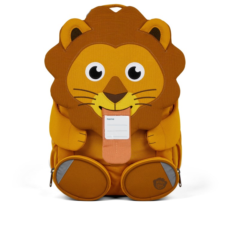 Rucksack Großer Freund für Kinder Löwe, Farbe: gelb, Marke: Affenzahn, EAN: 4057081210909, Bild 6 von 6