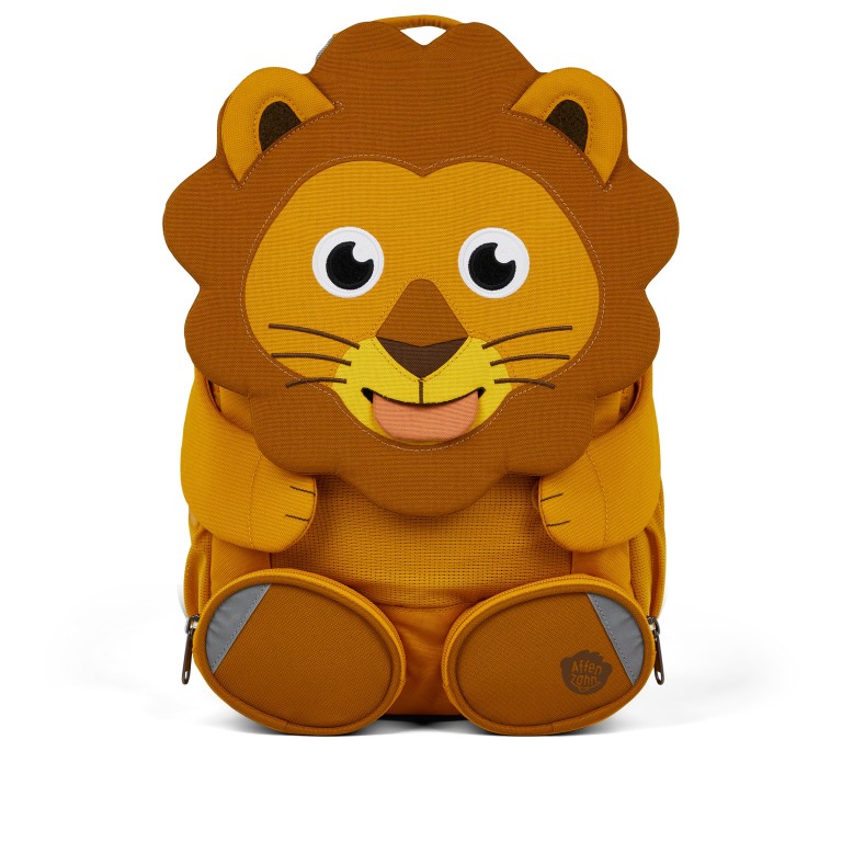 Rucksack Großer Freund für Kinder Löwe, Farbe: gelb, Marke: Affenzahn, EAN: 4057081210909, Bild 1 von 6