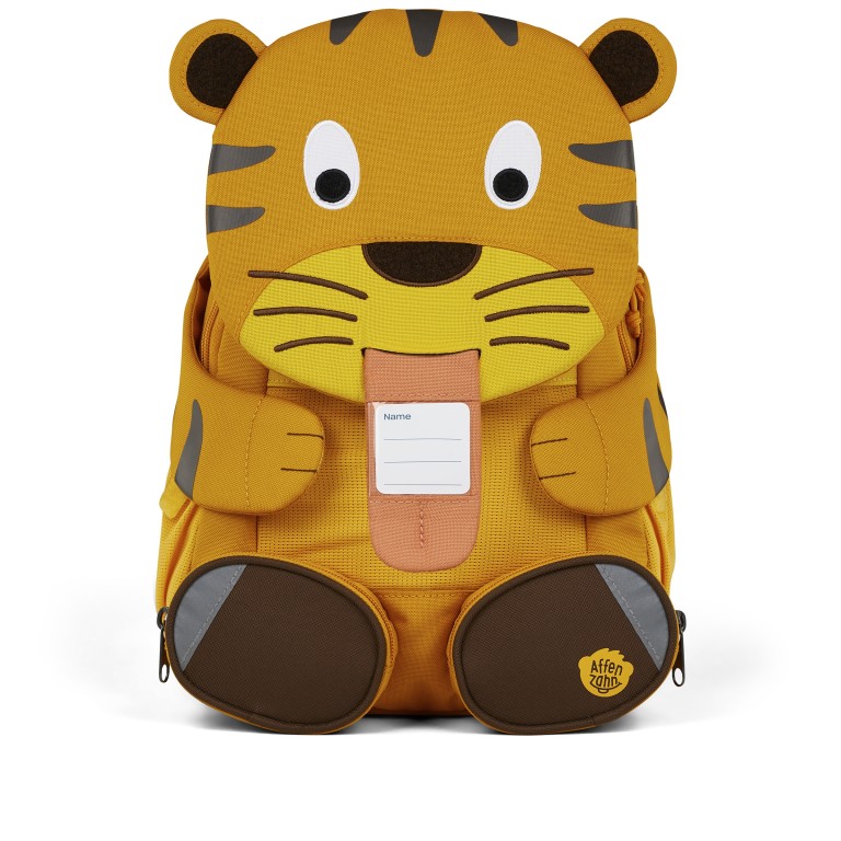 Rucksack Großer Freund für Kinder Tiger, Farbe: gelb, Marke: Affenzahn, EAN: 4057081210831, Bild 6 von 6