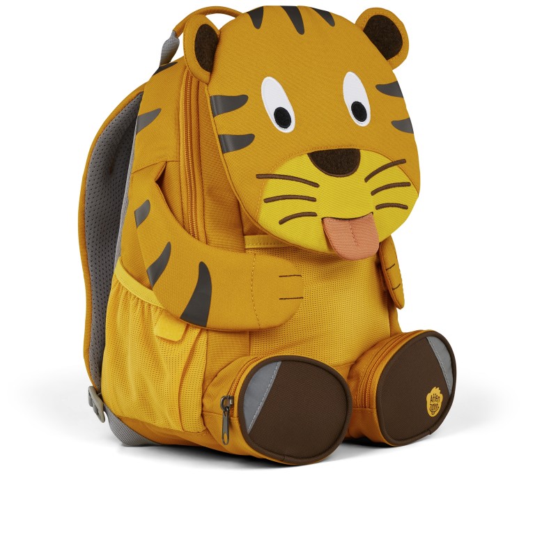 Rucksack Großer Freund für Kinder Tiger, Farbe: gelb, Marke: Affenzahn, EAN: 4057081210831, Bild 3 von 6