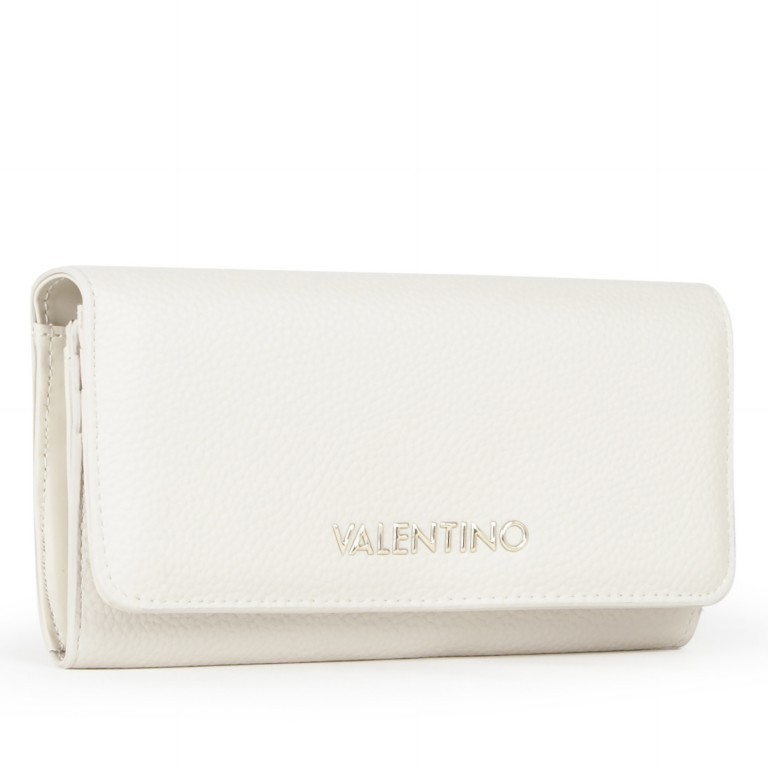 Geldbörse Brixton Ecru, Farbe: beige, Marke: Valentino Bags, EAN: 8054942438287, Abmessungen in cm: 19.5x10x3, Bild 2 von 4
