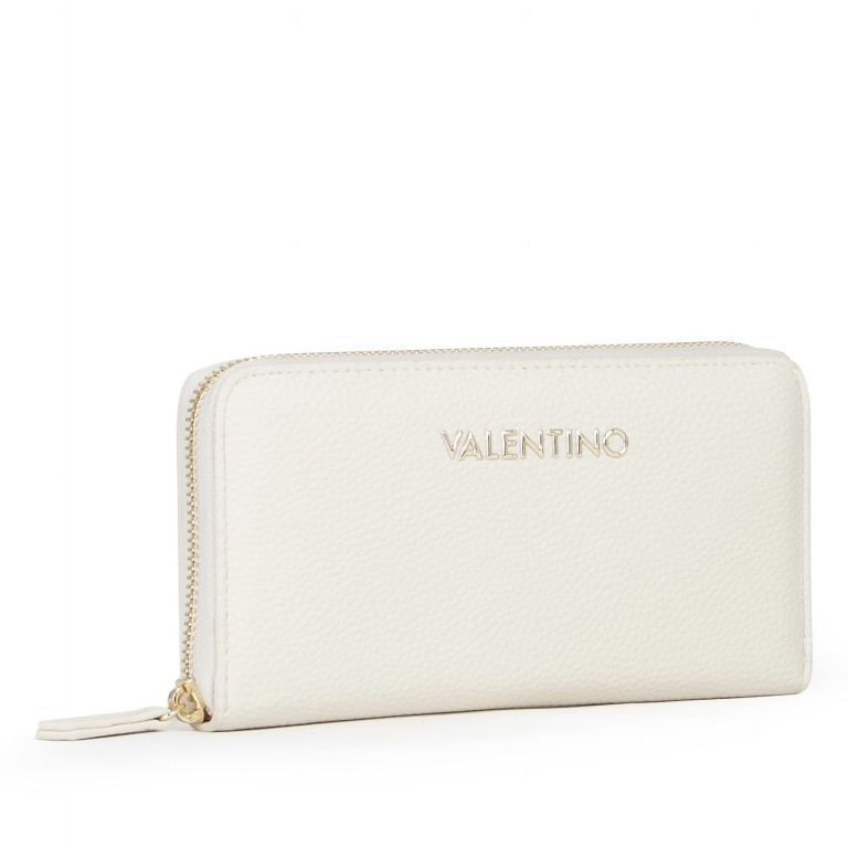 Geldbörse Brixton Ecru, Farbe: beige, Marke: Valentino Bags, EAN: 8054942438324, Abmessungen in cm: 19x10x2.5, Bild 2 von 4