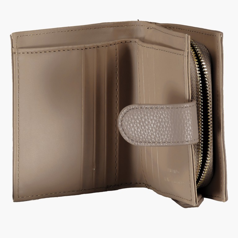 Geldbörse Brixton Taupe, Farbe: taupe/khaki, Marke: Valentino Bags, EAN: 8054942438348, Abmessungen in cm: 11x9.5x3, Bild 4 von 4