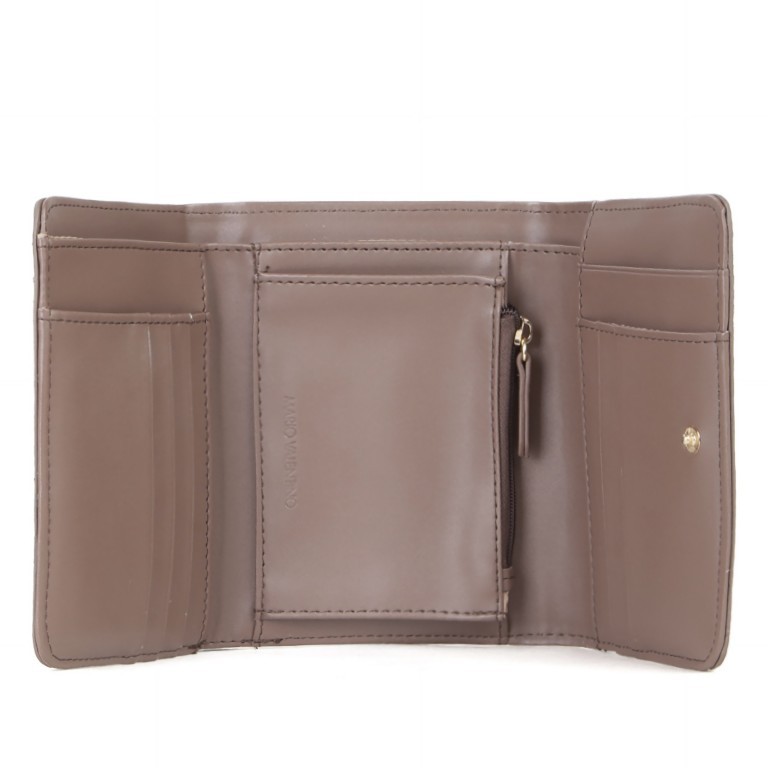 Geldbörse Brixton Taupe, Farbe: taupe/khaki, Marke: Valentino Bags, EAN: 8054942438386, Abmessungen in cm: 14.5x11x3, Bild 4 von 4