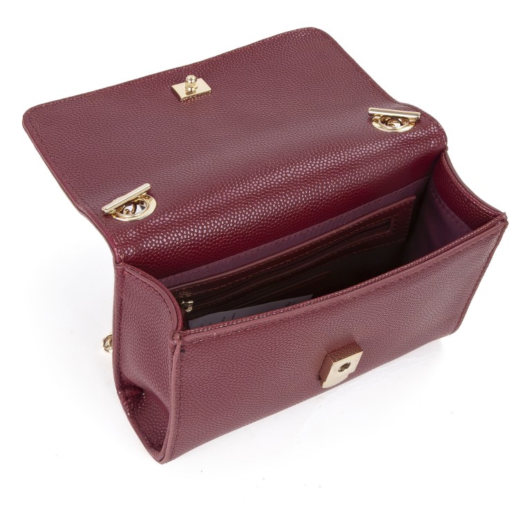 Umhängetasche Divina Bordeaux, Farbe: rot/weinrot, Marke: Valentino Bags, EAN: 8054942814692, Abmessungen in cm: 17.5x11.5x6, Bild 6 von 6
