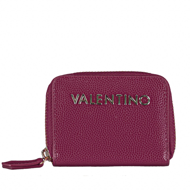 Geldbörse Divina Bordeaux, Farbe: rot/weinrot, Marke: Valentino Bags, EAN: 8054942814999, Abmessungen in cm: 10x8x2, Bild 1 von 4