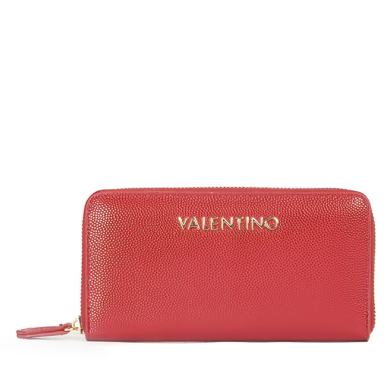 Geldbörse Divina Rosso Scuro, Farbe: rot/weinrot, Marke: Valentino Bags, EAN: 8058043162478, Abmessungen in cm: 19x10x2.5, Bild 1 von 4
