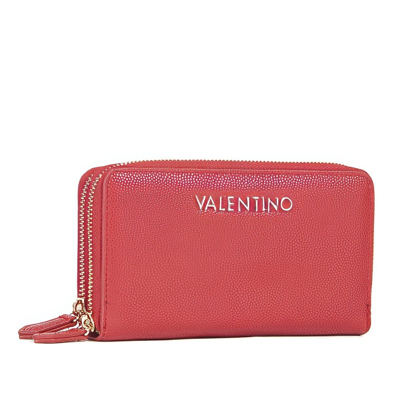 Geldbörse Divina Rosso Scuro, Farbe: rot/weinrot, Marke: Valentino Bags, EAN: 8054942442338, Abmessungen in cm: 19x11x3, Bild 2 von 5