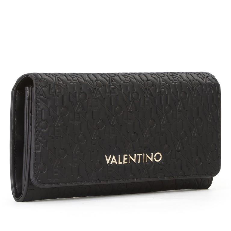 Geldbörse Relove Recycle Nero, Farbe: schwarz, Marke: Valentino Bags, EAN: 8054942818300, Abmessungen in cm: 19.5x10.5x3.5, Bild 2 von 4