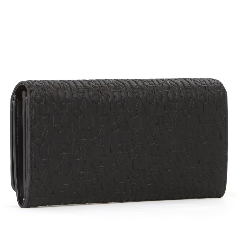 Geldbörse Relove Recycle Nero, Farbe: schwarz, Marke: Valentino Bags, EAN: 8054942818300, Abmessungen in cm: 19.5x10.5x3.5, Bild 3 von 4