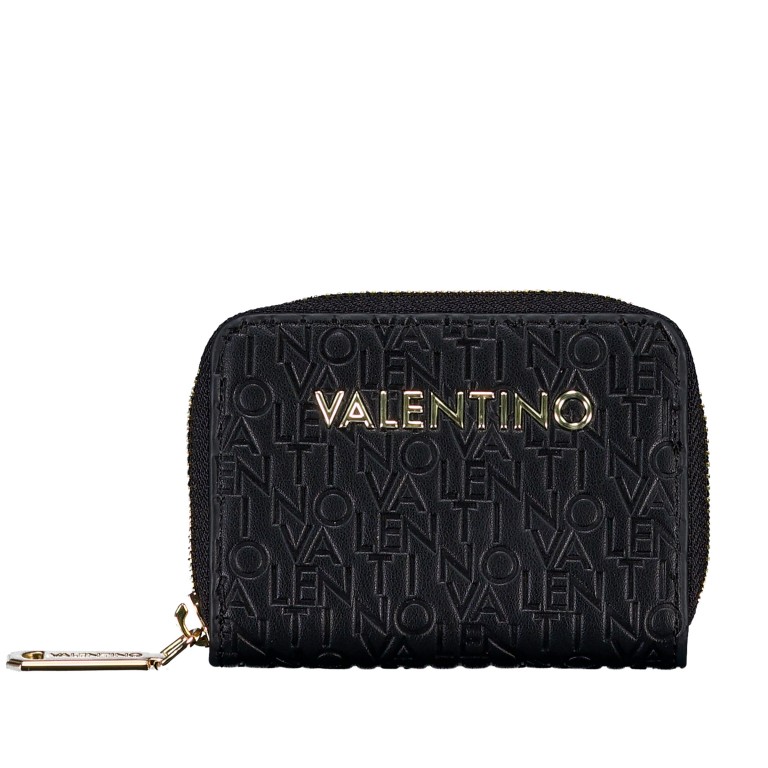 Geldbörse Falak Relove Recycle Nero, Farbe: schwarz, Marke: Valentino Bags, EAN: 8054942818386, Abmessungen in cm: 10x7.2x2, Bild 1 von 4