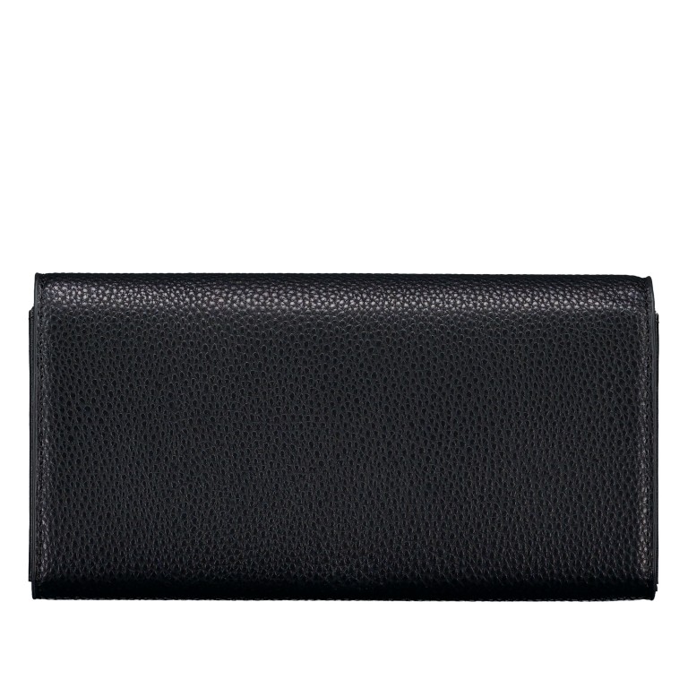 Geldbörse Femke Nero, Farbe: schwarz, Marke: Valentino Bags, EAN: 8054942820631, Abmessungen in cm: 20x10.5x3, Bild 3 von 4