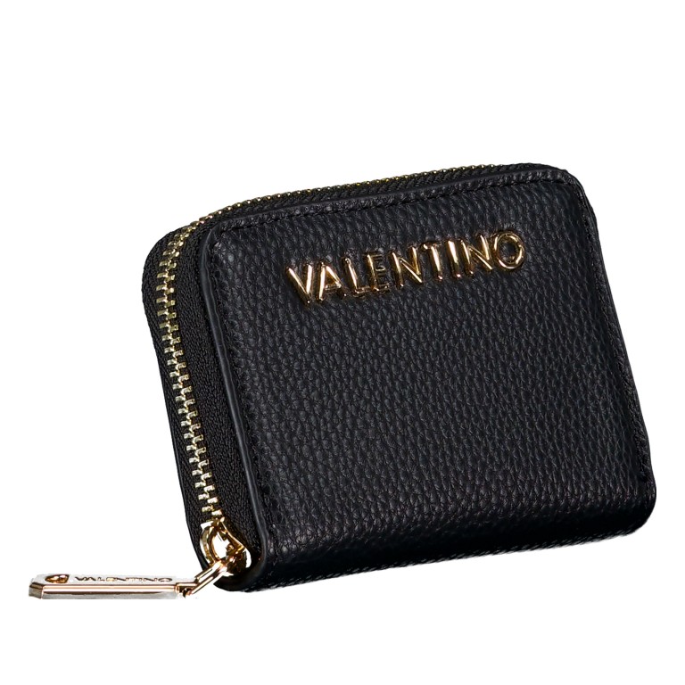 Geldbörse Femke Nero, Farbe: schwarz, Marke: Valentino Bags, EAN: 8054942818102, Abmessungen in cm: 10x7.5x2.5, Bild 2 von 4