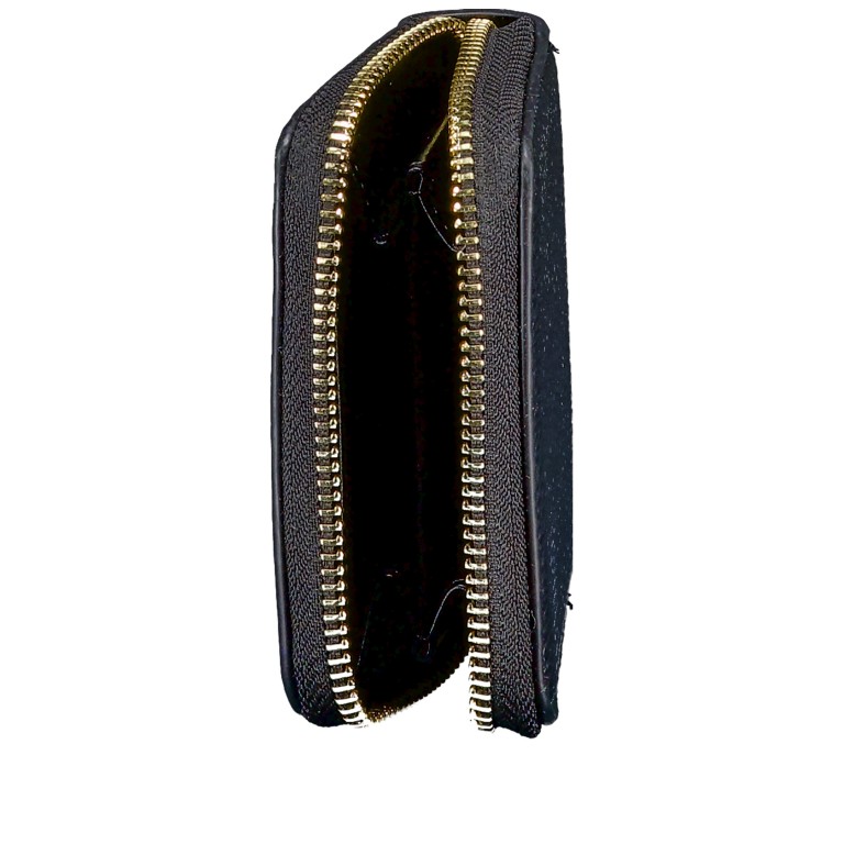 Geldbörse Femke Nero, Farbe: schwarz, Marke: Valentino Bags, EAN: 8054942818102, Abmessungen in cm: 10x7.5x2.5, Bild 4 von 4