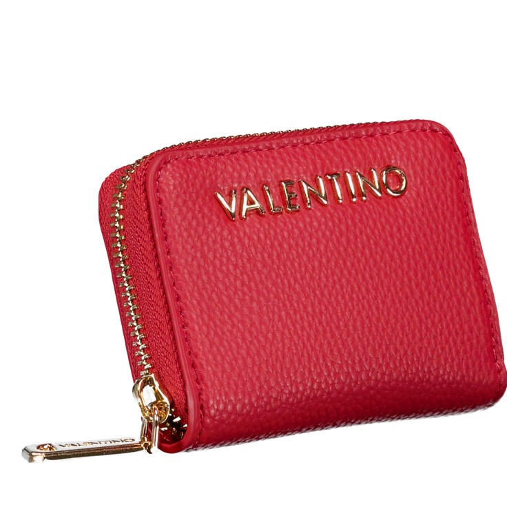 Geldbörse Femke Rosso Scuro, Farbe: rot/weinrot, Marke: Valentino Bags, EAN: 8054942818133, Abmessungen in cm: 10x7.5x2.5, Bild 2 von 4