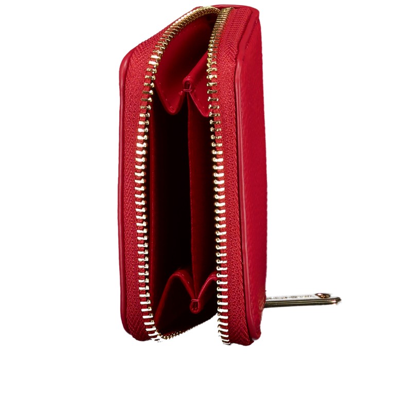 Geldbörse Femke Rosso Scuro, Farbe: rot/weinrot, Marke: Valentino Bags, EAN: 8054942818133, Abmessungen in cm: 10x7.5x2.5, Bild 4 von 4