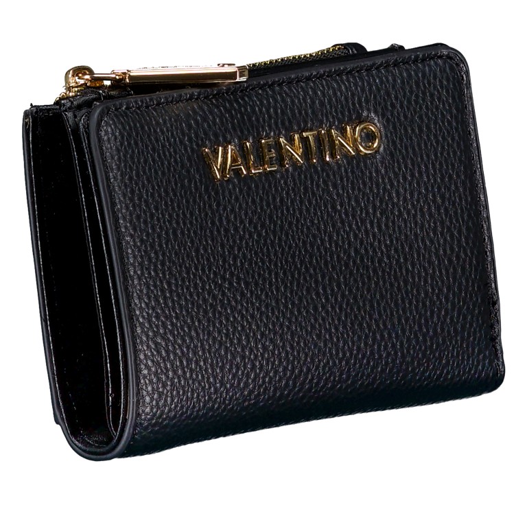 Geldbörse Femke Nero, Farbe: schwarz, Marke: Valentino Bags, EAN: 8054942818225, Abmessungen in cm: 13x9.5x2, Bild 2 von 4