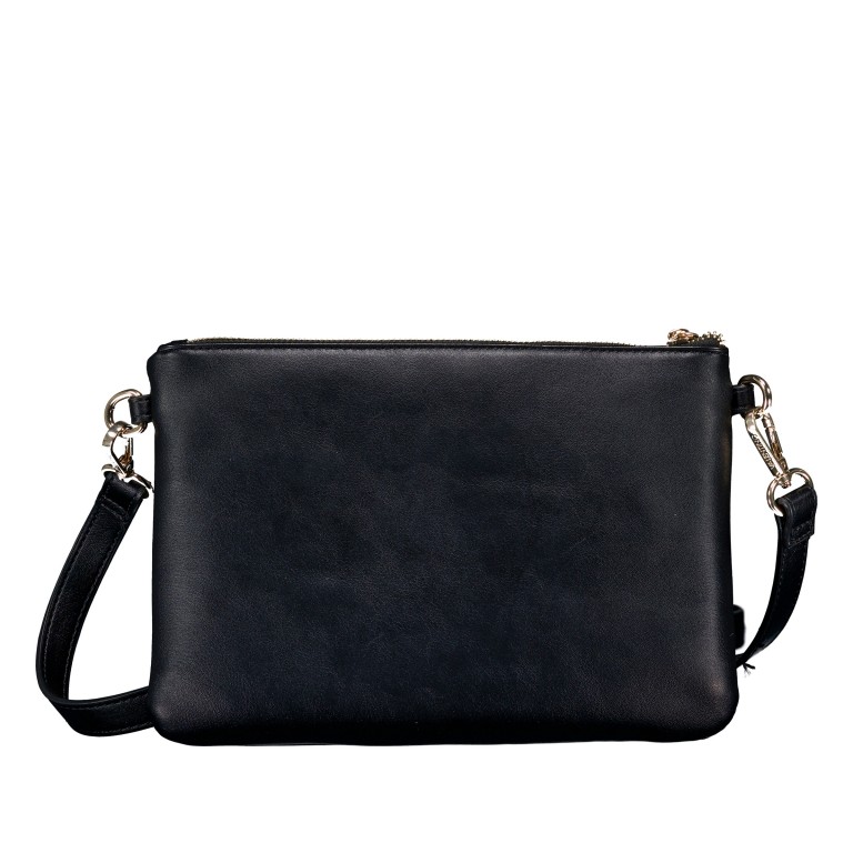 Umhängetasche / Clutch Fosca Relove Recycle Nero, Farbe: schwarz, Marke: Valentino Bags, EAN: 8054942818980, Abmessungen in cm: 26.5x18x1.5, Bild 3 von 7