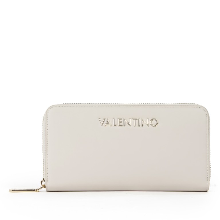Geldbörse Fosca Relove Recycle Ecru, Farbe: beige, Marke: Valentino Bags, EAN: 8054942820457, Abmessungen in cm: 19x10x2.5, Bild 1 von 5