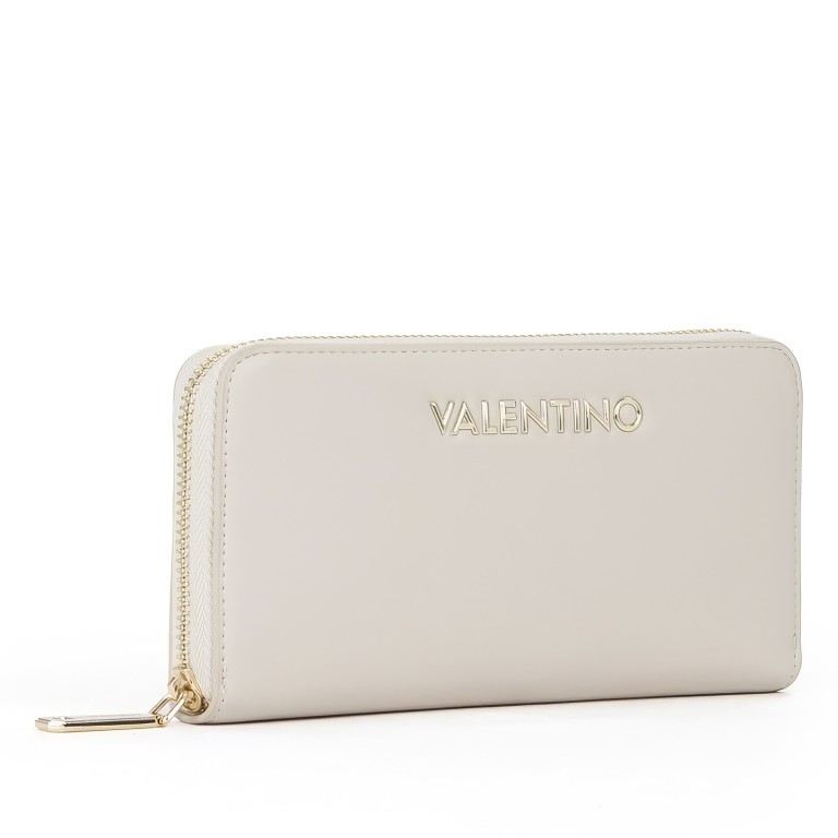 Geldbörse Fosca Relove Recycle Ecru, Farbe: beige, Marke: Valentino Bags, EAN: 8054942820457, Abmessungen in cm: 19x10x2.5, Bild 2 von 5