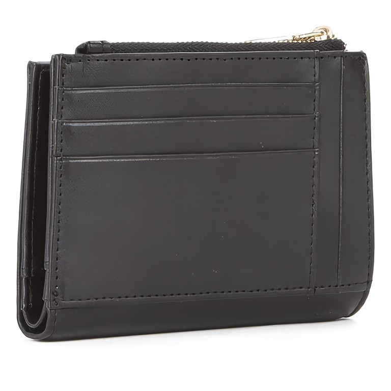 Geldbörse Fosca Relove Recycle Nero, Farbe: schwarz, Marke: Valentino Bags, EAN: 8054942820518, Abmessungen in cm: 13x10x1.8, Bild 3 von 4