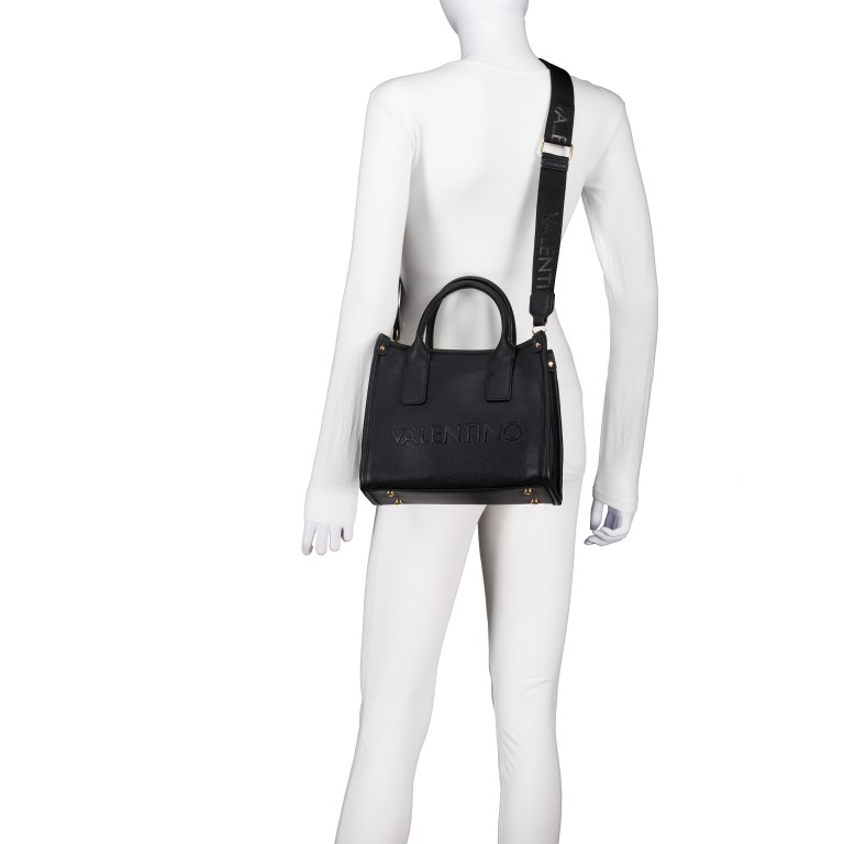 Handtasche Foxy Relove Recycle Nero, Farbe: schwarz, Marke: Valentino Bags, EAN: 8054942819901, Abmessungen in cm: 26.3x22.5x12.5, Bild 8 von 9