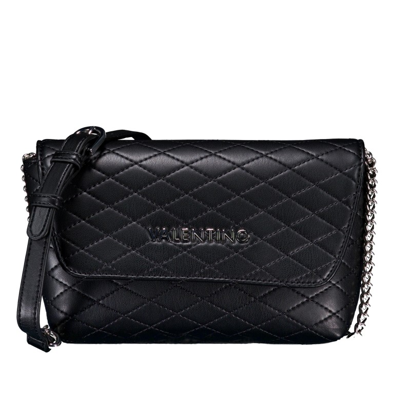 Umhängetasche Fran Nero, Farbe: schwarz, Marke: Valentino Bags, EAN: 8054942819147, Abmessungen in cm: 19x14x3.5, Bild 1 von 6