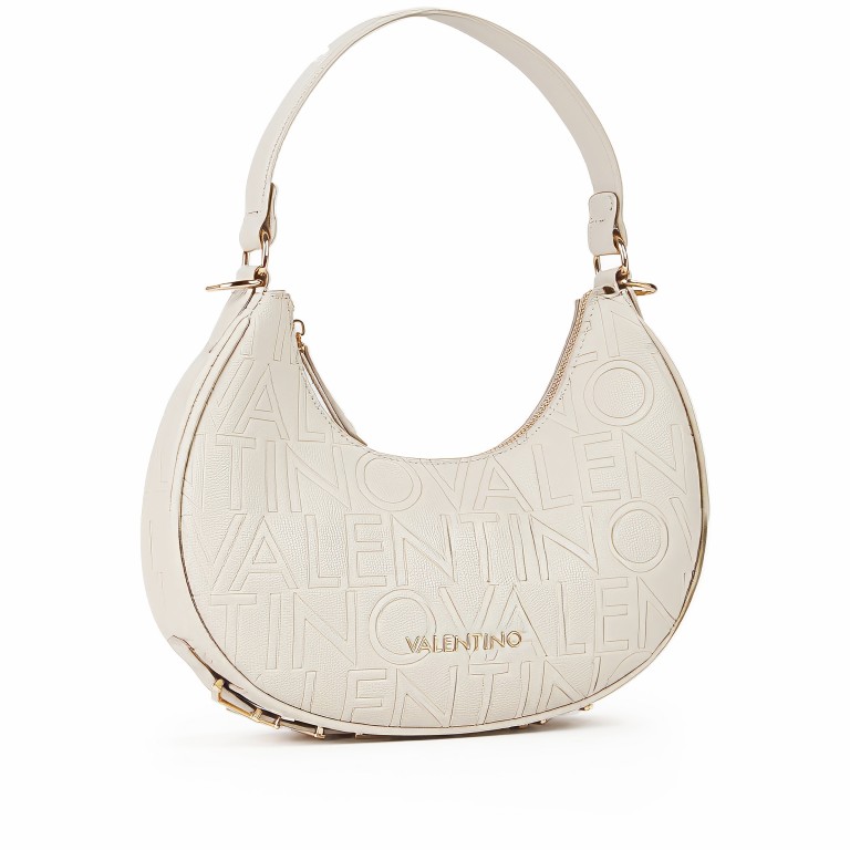 Beuteltasche Shelby Ecru, Farbe: beige, Marke: Valentino Bags, EAN: 8054942818515, Abmessungen in cm: 29.5x22x8, Bild 3 von 9