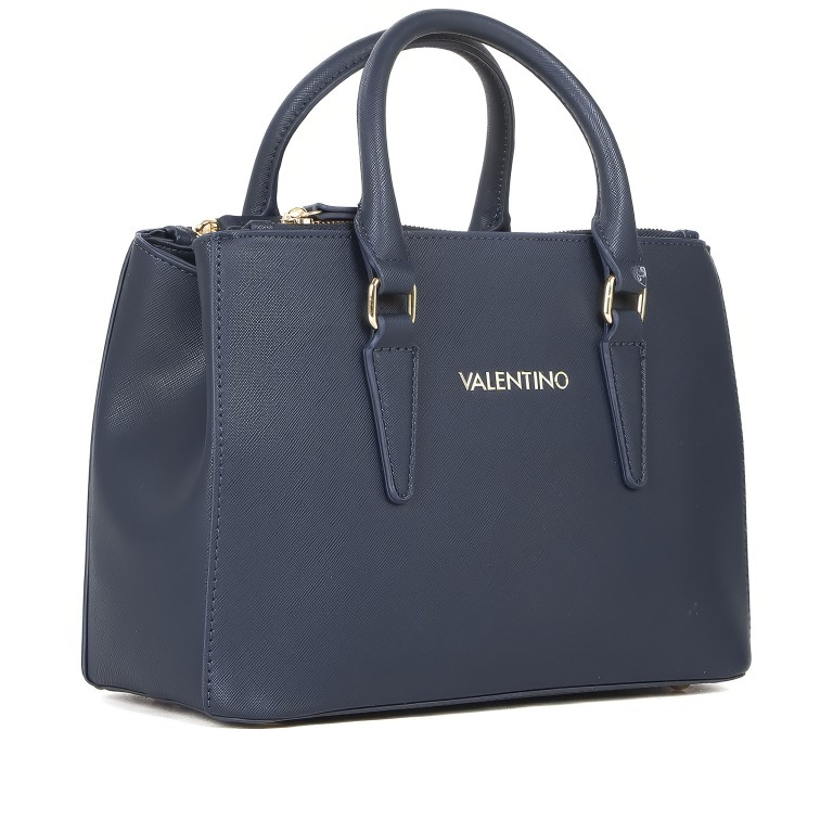 Handtasche Zero Relove Recycle Blu Notte, Farbe: blau/petrol, Marke: Valentino Bags, EAN: 8054942813817, Abmessungen in cm: 29.5x19.5x13.5, Bild 3 von 8