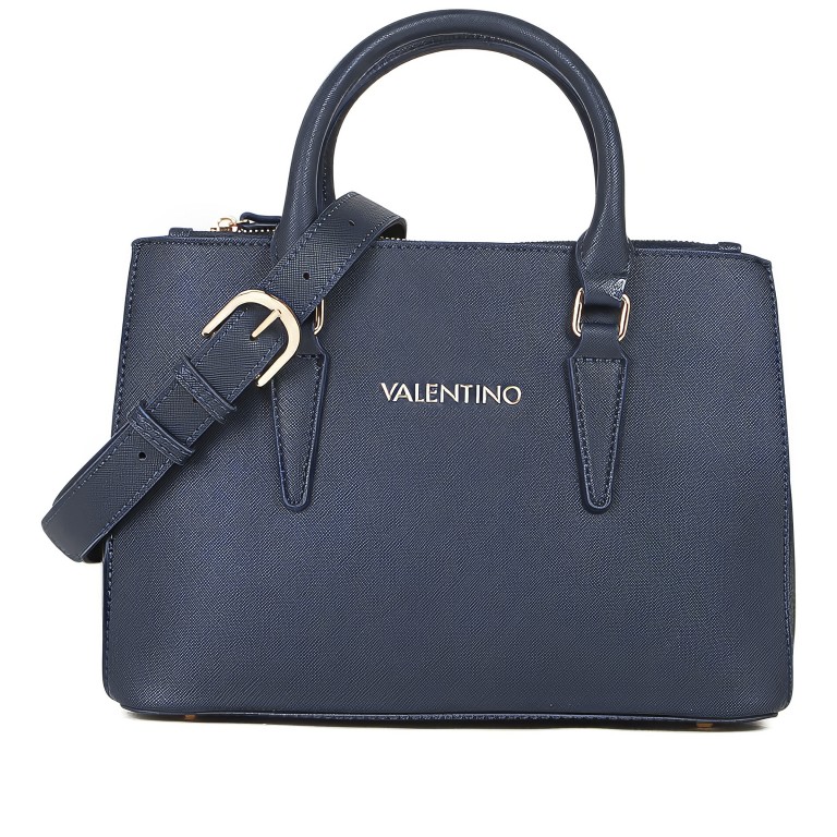 Handtasche Zero Relove Recycle Blu Notte, Farbe: blau/petrol, Marke: Valentino Bags, EAN: 8054942813817, Abmessungen in cm: 29.5x19.5x13.5, Bild 1 von 8