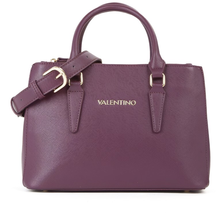 Handtasche Zero Relove Recycle Prugna, Farbe: rot/weinrot, Marke: Valentino Bags, EAN: 8054942813824, Abmessungen in cm: 29.5x19.5x13.5, Bild 1 von 8