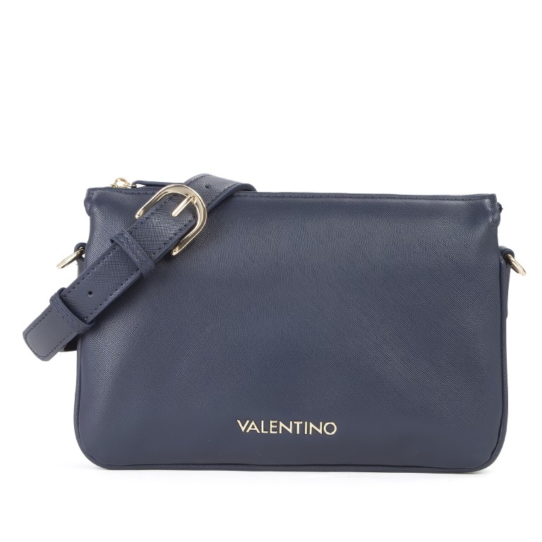 Umhängetasche Zero Relove Recycle Blu Notte, Farbe: blau/petrol, Marke: Valentino Bags, EAN: 8054942813756, Abmessungen in cm: 26x18x7, Bild 1 von 7