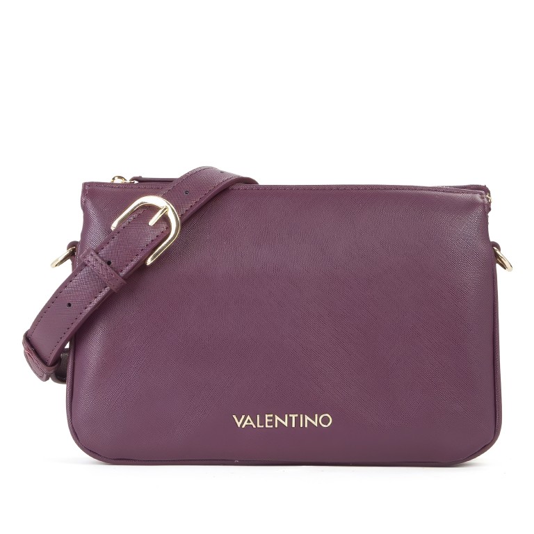 Umhängetasche Zero Relove Recycle Prugna, Farbe: rot/weinrot, Marke: Valentino Bags, EAN: 8054942813763, Abmessungen in cm: 26x18x7, Bild 1 von 7