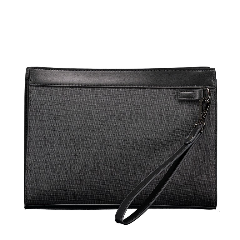 Handgelenktasche Billion Men Anthrac Nero, Farbe: anthrazit, Marke: Valentino Bags, EAN: 8054942815323, Abmessungen in cm: 27x20.5x6.5, Bild 3 von 6