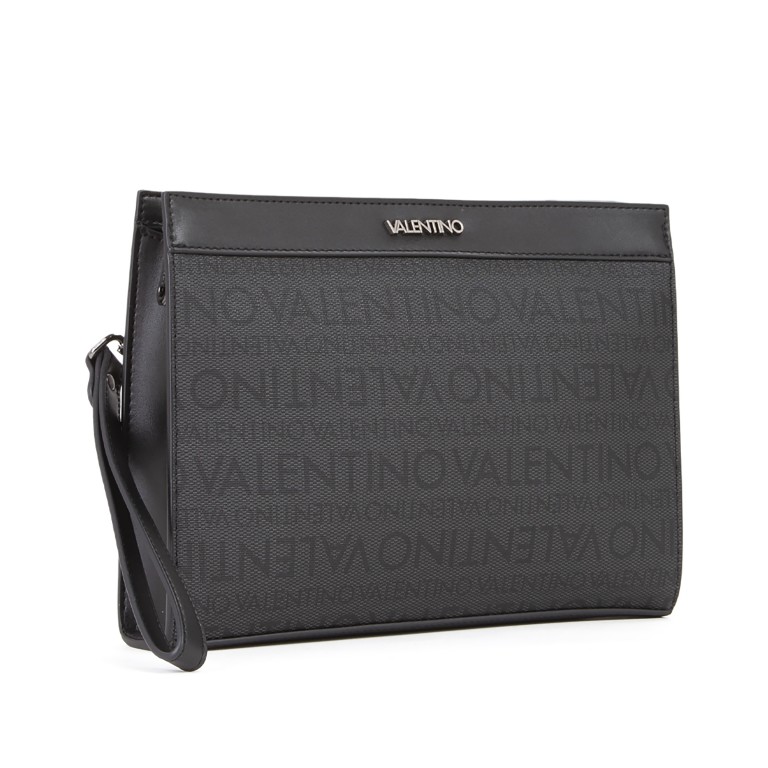 Handgelenktasche Billion Men Anthrac Nero, Farbe: anthrazit, Marke: Valentino Bags, EAN: 8054942815323, Abmessungen in cm: 27x20.5x6.5, Bild 2 von 6
