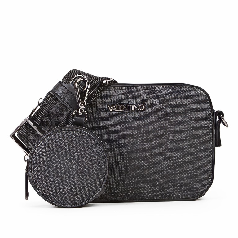 Umhängetasche Billion Men Antrac Nero, Farbe: anthrazit, Marke: Valentino Bags, EAN: 8054942815576, Abmessungen in cm: 18.5x12.5x5, Bild 1 von 6