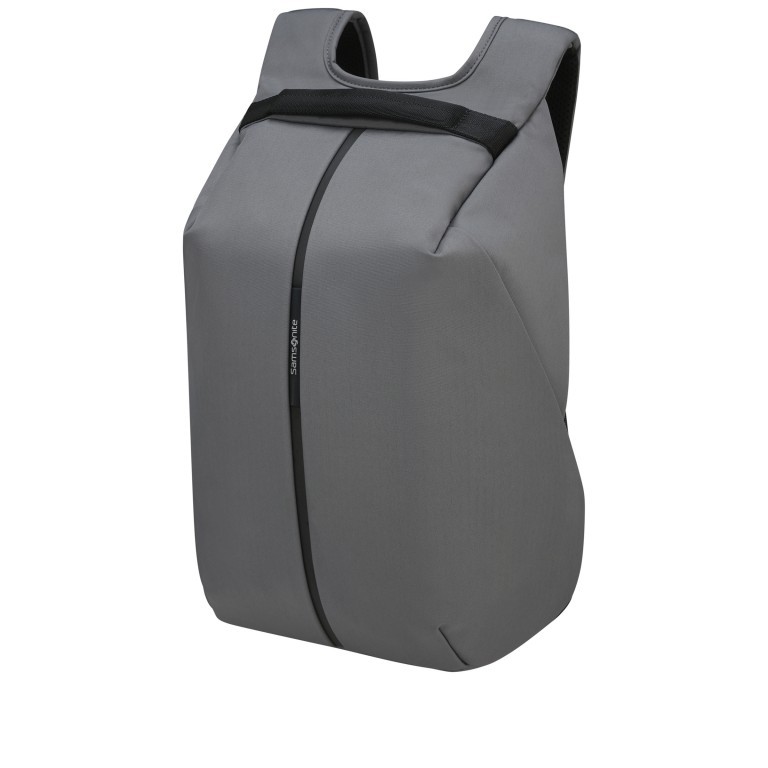 Rucksack Securipak 2.0 Backpack 14.1 Zoll Grey, Farbe: grau, Marke: Samsonite, EAN: 5400520265609, Abmessungen in cm: 28x41.5x15, Bild 2 von 9