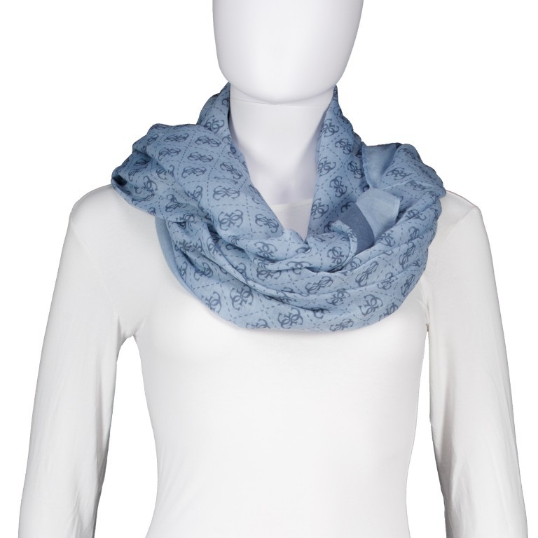 Schal Katya Slate Grey, Farbe: grau, Marke: Guess, EAN: 7628907214769, Abmessungen in cm: 85x180x0.2, Bild 2 von 2
