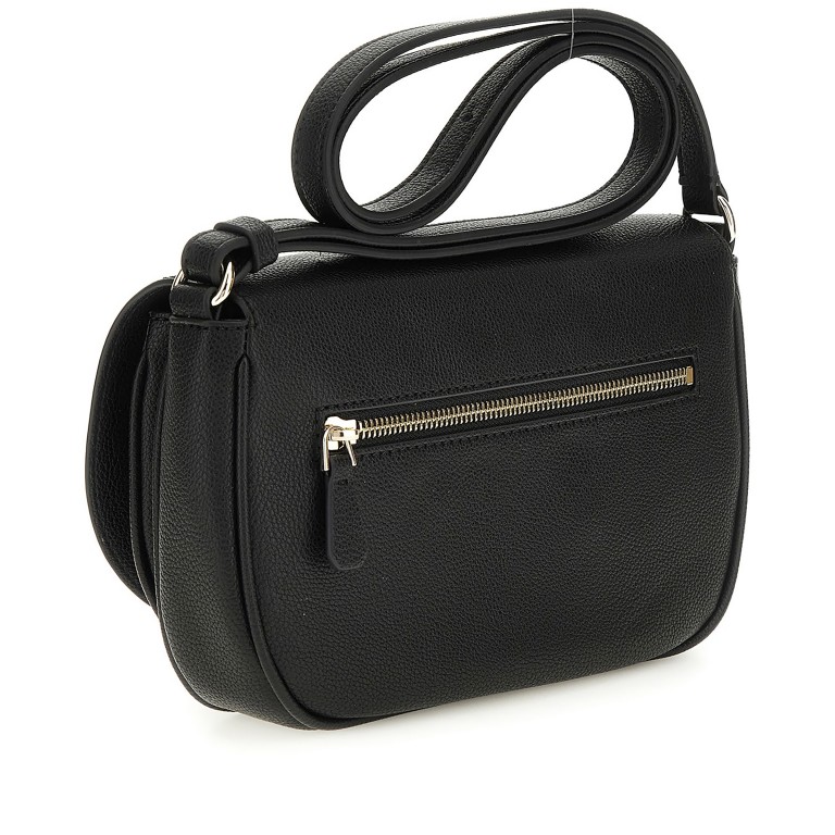 Umhängetasche Calebra Black, Farbe: schwarz, Marke: Guess, EAN: 0190231958345, Abmessungen in cm: 24x15.5x7.5, Bild 3 von 6